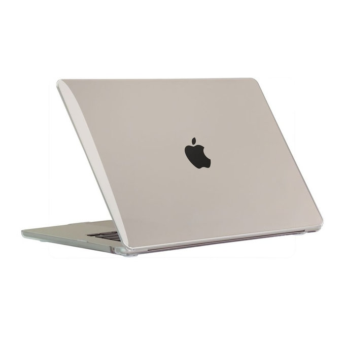 Hülle Smartshell für MacBook Air 15 M2-M5 2023-2026, Crystal Clear, Tech-Protect