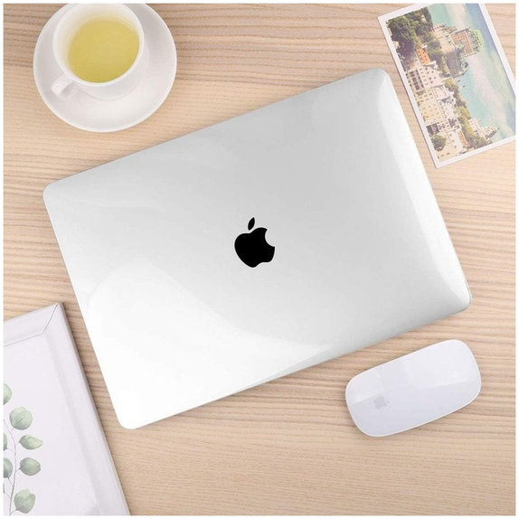 Hülle Smartshell für MacBook Air 15 M2-M5 2023-2026, Crystal Clear, Tech-Protect