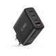 Netzladegerät NC100W-GAN 4-PORT PD 100W / QC3.0, schwarz, Tech-Protect