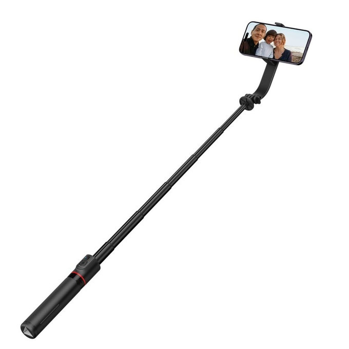 Selfie-Stick mit Stativ L04S MagSafe, schwarz, Tech-Protect