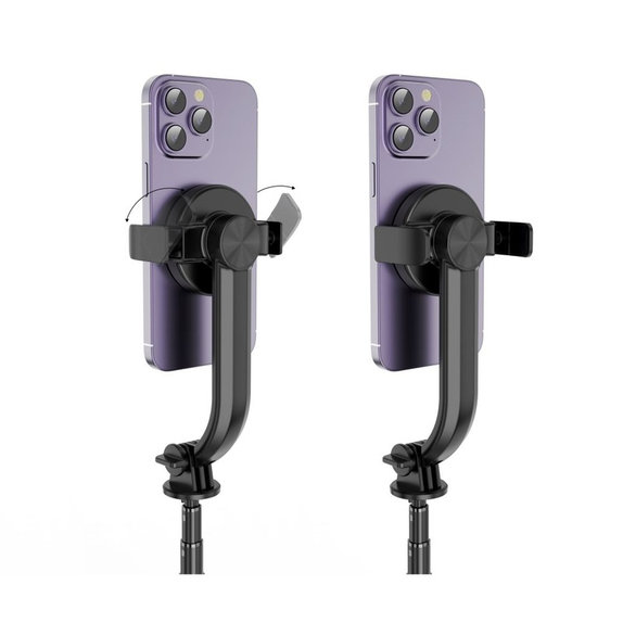 Selfie-Stick mit Stativ L04S MagSafe, schwarz, Tech-Protect