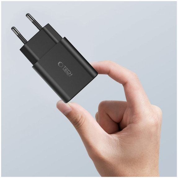 Netzladegerät C35W 2-PORT PD 35W + USB-C Cable, weiß, Tech-Protect