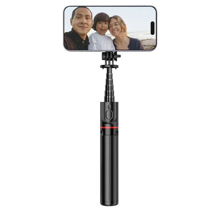 Selfie-Stick mit Stativ L06S MagSafe, schwarz, Tech-Protect