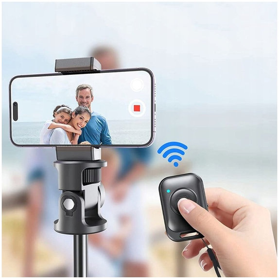 Selfie-Stick mit Stativ L03S, weiß, Tech-Protect