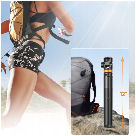 Selfie-Stick mit Stativ L03S, weiß, Tech-Protect