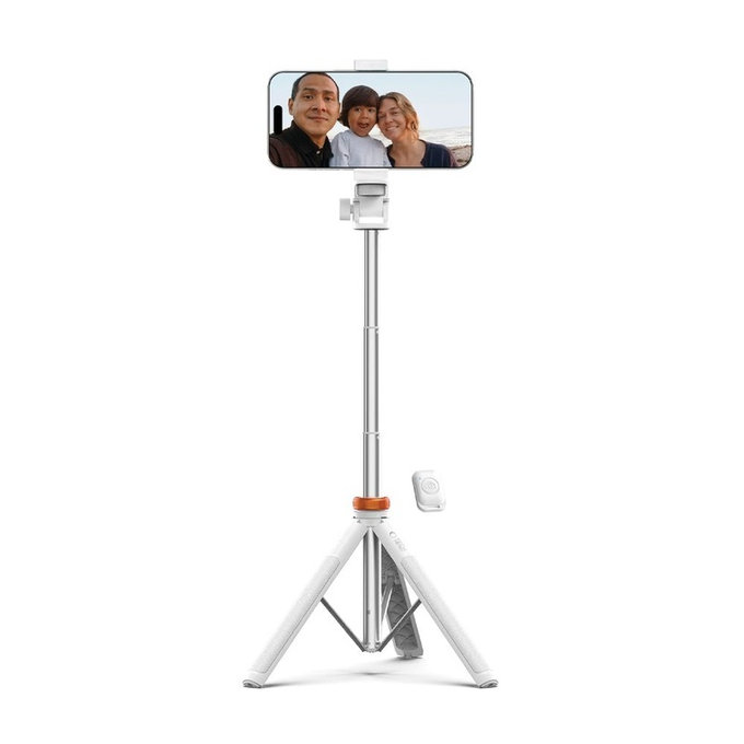 Selfie-Stick mit Stativ L03S, weiß, Tech-Protect