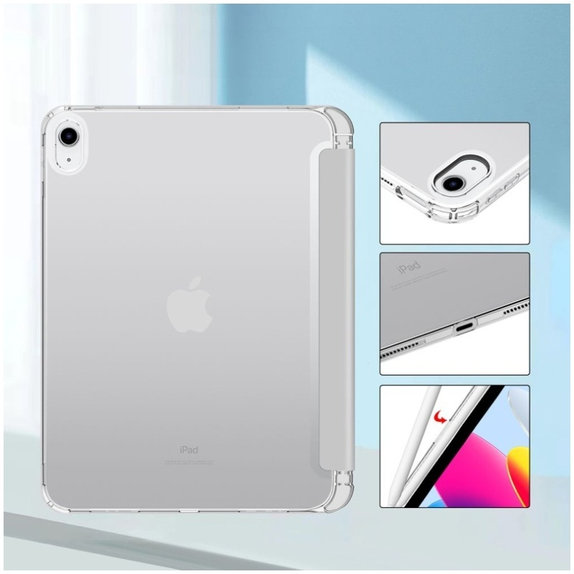 Hülle Sc Pen Hybrid für iPad 10.9" 10 / 2022 / 11" 11 / 2025, grau, Tech-Protect