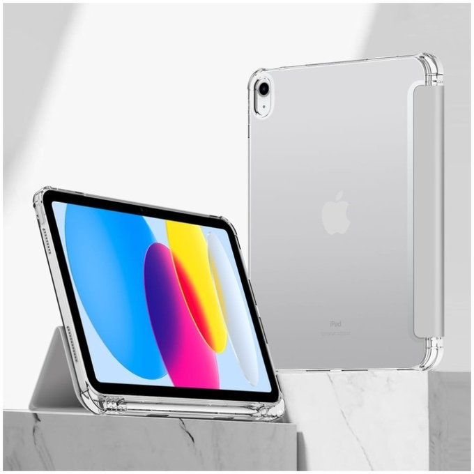 Hülle Sc Pen Hybrid für iPad 10.9" 10 / 2022 / 11" 11 / 2025, grau, Tech-Protect