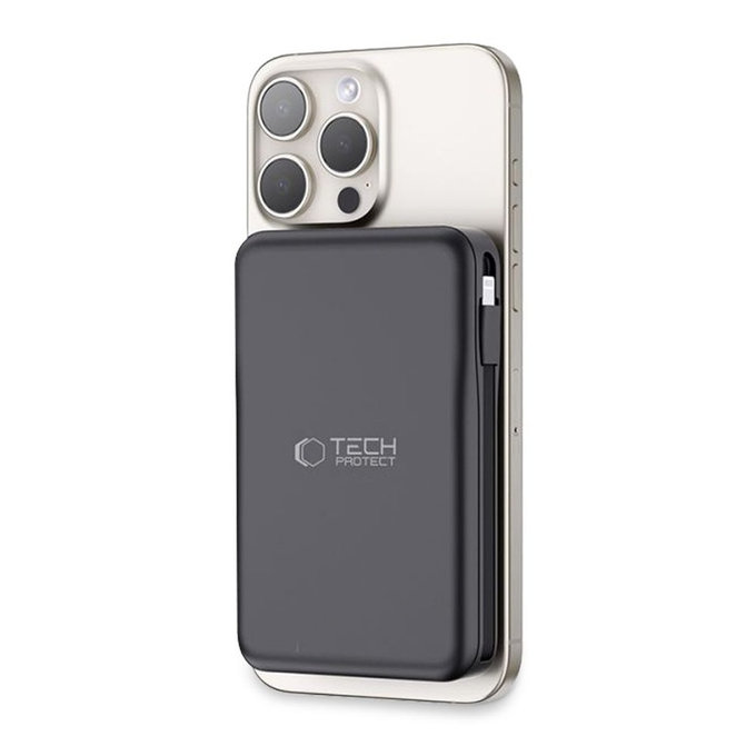 Powerbank PB31 Lifemag MagSafe 10000mAh, schwarz, Tech-Protect