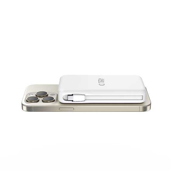Powerbank PB31 Lifemag MagSafe 10000mAh, weiß, Tech-Protect