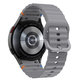 Armband Silicone Sport für Samsung Watch 4 / 5 / 5 Pro / 6 / 7 / FE, Crayon Grey, Tech-Protect