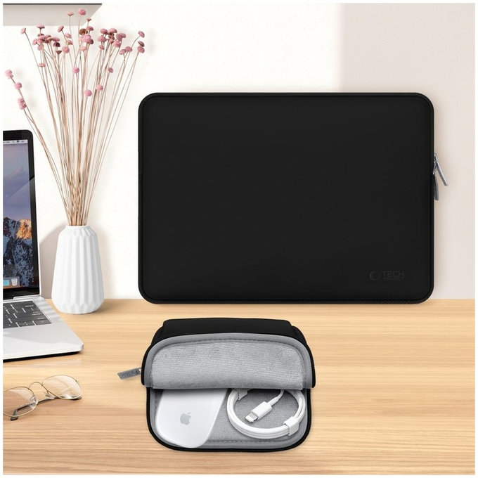 Laptop-Hülle Neoslim 13-14, schwarz, Tech-Protect