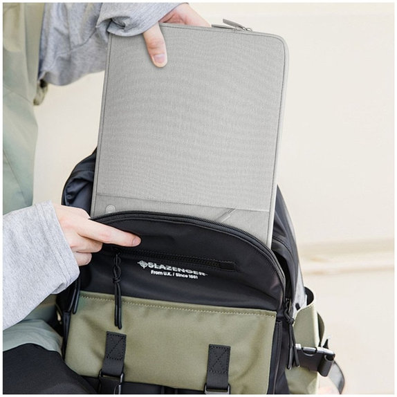 Laptop-Hülle Sleevy 13-14, Crayon Grey, Tech-Protect