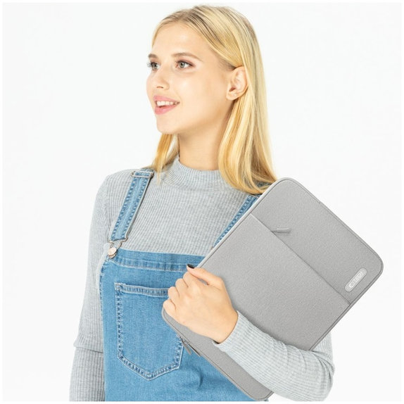 Laptop-Hülle Sleevy 13-14, Crayon Grey, Tech-Protect