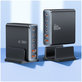 Netzladegerät DC80W-GAN 6-PORT PD 80W / QC3.0, schwarz, Tech-Protect