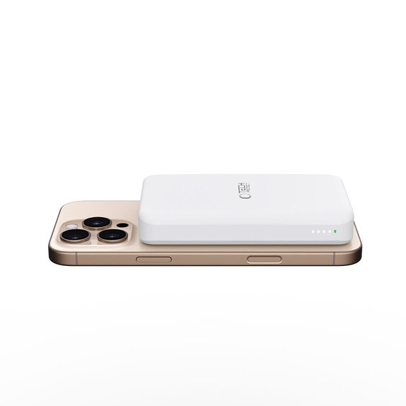 Powerbank PB24 Lifemag Qi2 MagSafe 10000mAh, weiß, Tech-Protect