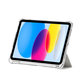 Hülle Sc Pen Hybrid für iPad 10.9" 10 / 2022 / 11" 11 / 2025, Crystal Silver, Tech-Protect