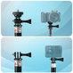 Selfie-Stick mit Stativ GA100 für GoPro / DJI / INSTA360, schwarz, Tech-Protect