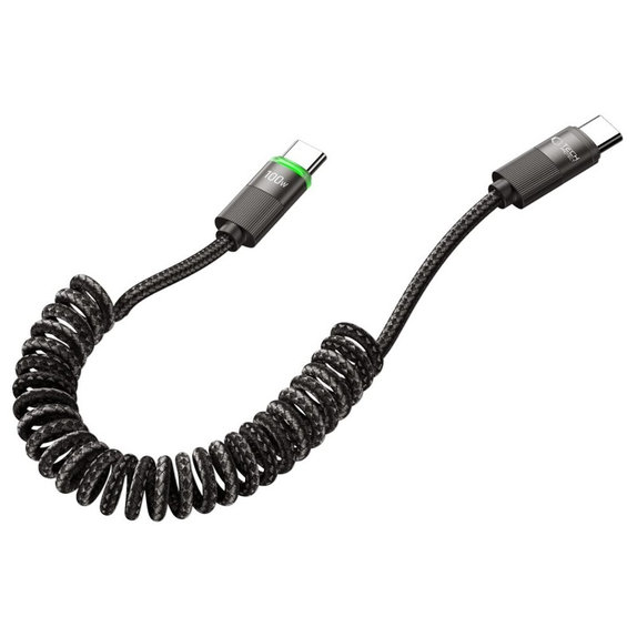 Kabel UB20T Ultraboost USB-C Cable PD 100W / 5A 180CM, schwarz, Tech-Protect