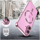Hülle MagFlex MagSafe für iPhone 16 Shiny Rose, Tech-Protect