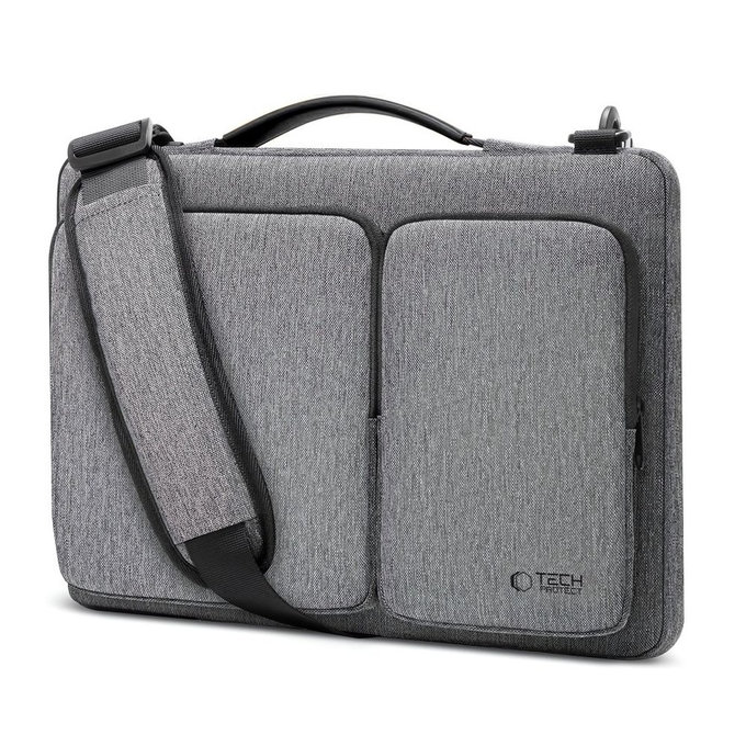 Laptop-Hülle Defender Bag 13-14, Crayon Grey, Tech-Protect