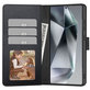 Hülle Wallet für Samsung S25, schwarz, Tech-Protect