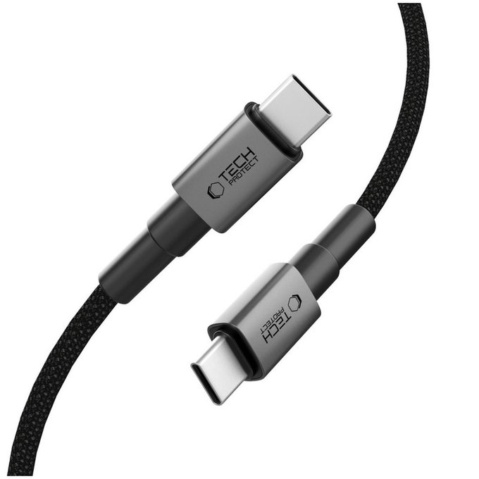 Kabel Ultraboost Dna USB-C Cable PD 100W / 5A 300cm, Iron Grey, Tech-Protect