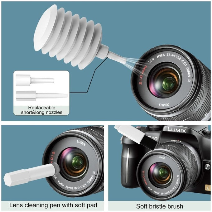 Reinigungsset CS01 20-in-1 für Elektronik, White, Tech-Protect