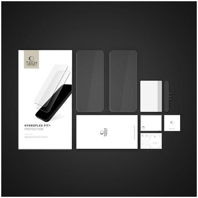 Hydrogel-Folie Hydro Flex+ 2-PACK für Xiaomi Redmi Note 14 Pro 5G / 14 Pro+ Plus 5G / Poco X7 5G, transparent, Tech-Protect