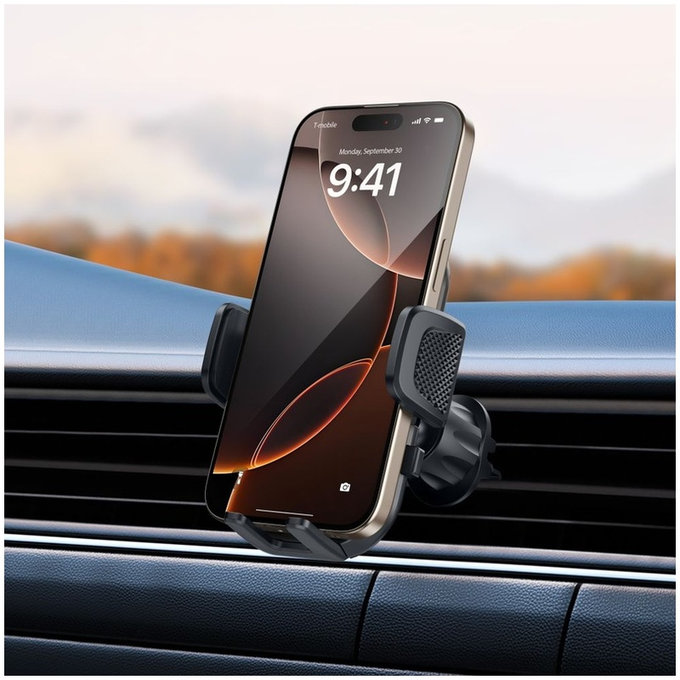 Autohalterung V8 Universal Long Arm Dashboard & Windshield, schwarz, Tech-Protect