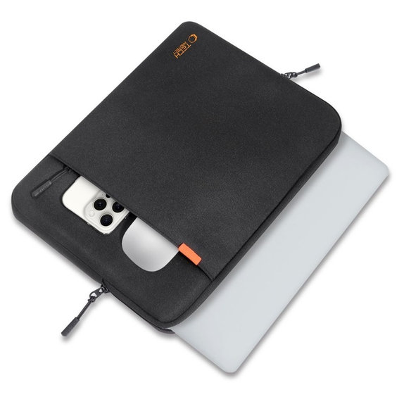 Laptop-Hülle Defender 13-14, schwarz, Tech-Protect