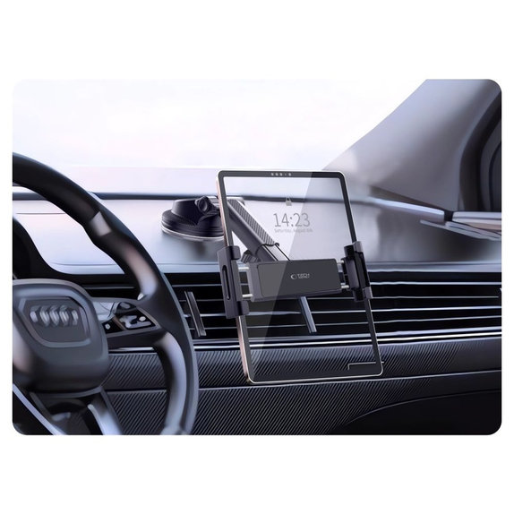 Autohalterung V4 Universal Windshield & Dashboard for Tablet, schwarz, Tech-Protect