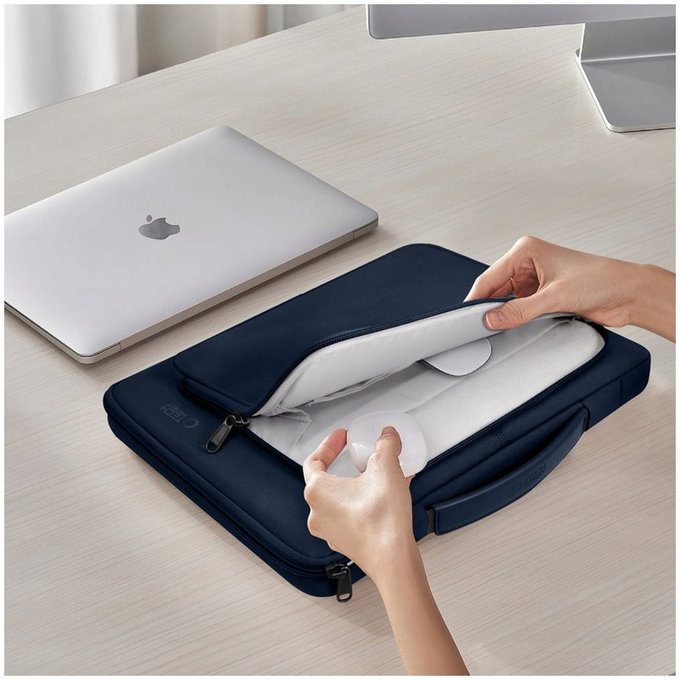 Laptop-Hülle Basic Bag 15-16, Navy Blue, Tech-Protect
