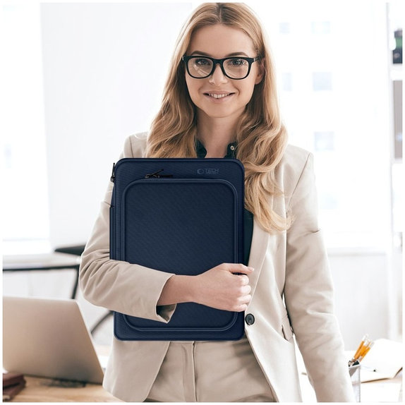 Laptop-Hülle Basic Bag 15-16, Navy Blue, Tech-Protect