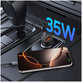 Autoladegerät CC02 2-PORT PD 35W / QC3.0, schwarz, Tech-Protect