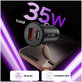 Autoladegerät CC02 2-PORT PD 35W / QC3.0, schwarz, Tech-Protect