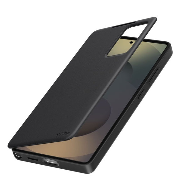 Hülle Smart Wallet für Samsung S25, Matte Black, Tech-Protect