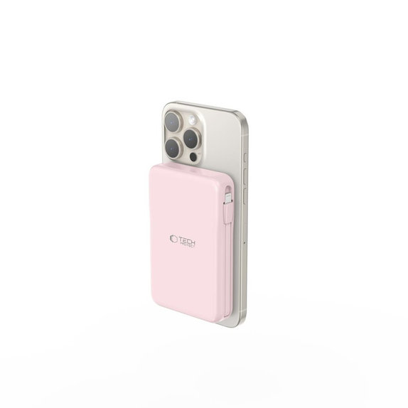 Powerbank PB31 Lifemag MagSafe 10000mAh, rosa, Tech-Protect