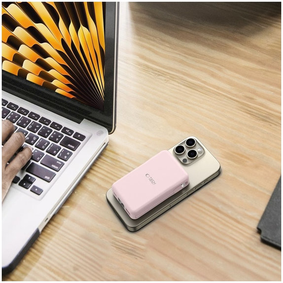 Powerbank PB31 Lifemag MagSafe 10000mAh, rosa, Tech-Protect
