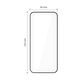 Panzerglas Quick Set+ 2-PACK für iPhone 15 / 16, schwarz, Tech-Protect