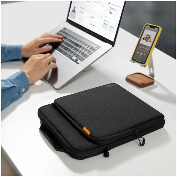Laptop-Hülle Defender Vr Bag 13-14, schwarz, Tech-Protect
