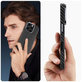Hülle Ion Carbon MagSafe für Samsung S25 Ultra, schwarz/silber, Tech-Protect