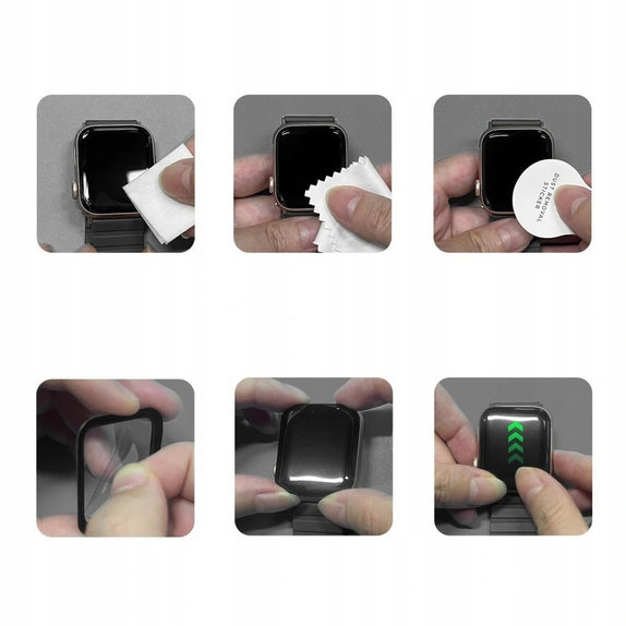 Hybridglas Glass Flex+ 2-PACK für Garmin Venu 3, schwarz, Tech-Protect