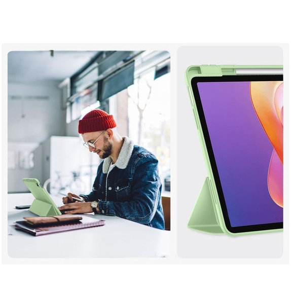 Hülle Sc Pen für Xiaomi Redmi Pad 2 11.0 Matcha Green, Tech-Protect