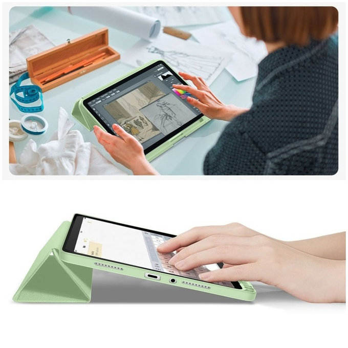 Hülle Sc Pen für Xiaomi Redmi Pad 2 11.0 Matcha Green, Tech-Protect