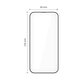 Panzerglas Quick Set+ 2-PACK für iPhone 17, schwarz, Tech-Protect