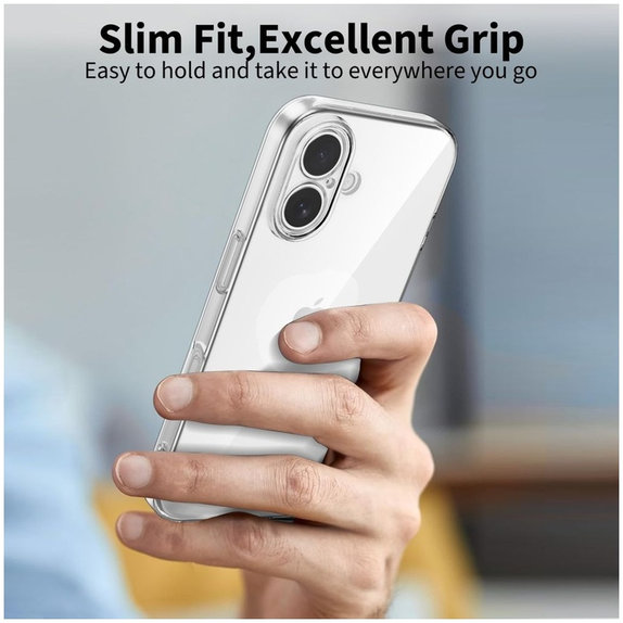 Schutzhülle FlexAir für iPhone 17, číre, Tech-Protect