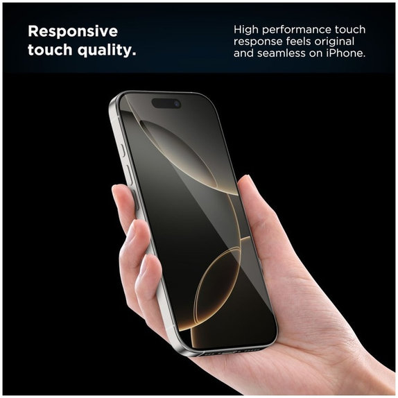 Panzerglas Quick Set+ 2-PACK für iPhone 15 Pro, schwarz, Tech-Protect