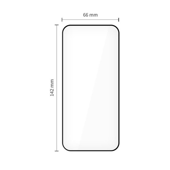 Panzerglas Quick Set+ 2-PACK für iPhone 15 Pro, schwarz, Tech-Protect