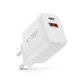 Netzladegerät NCA20 2-PORT PD 20W / QC3.0, weiß, Tech-Protect